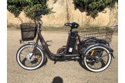 Triciclo Elétrico Eureka Castanho Mate